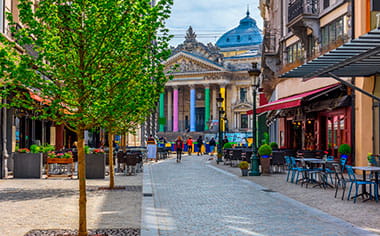 Centre of Brussels, Belgium